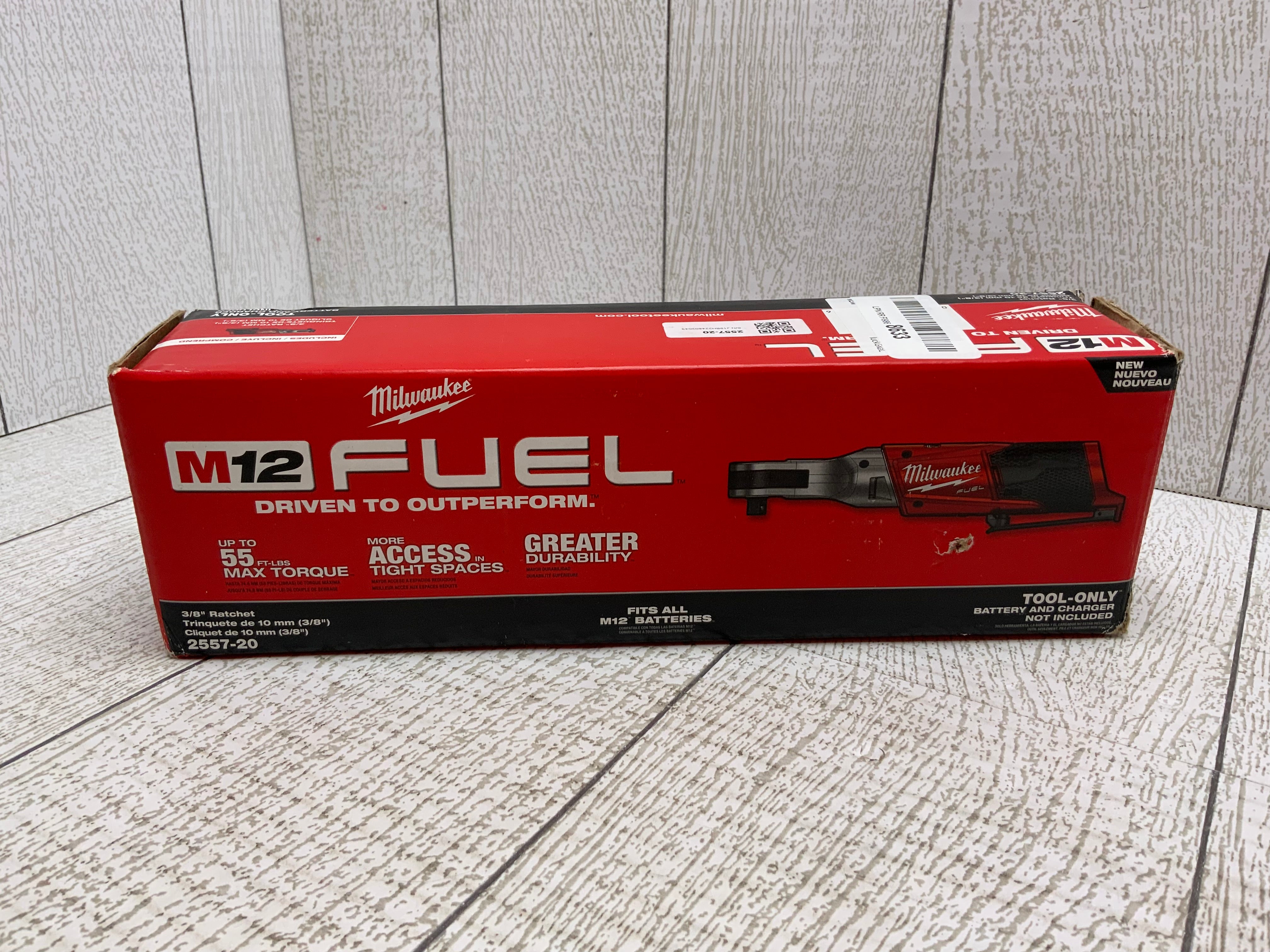 Milwaukee 2557-20 M12 Fuel 3/8" Ratchet (Bare Tool) (8045323092206)